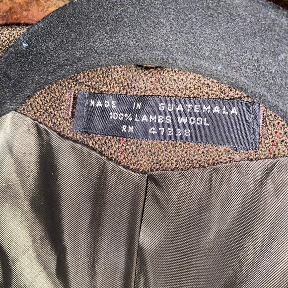 Jones New York Foley's Brown Wool Blazer Jacket Men's Size 42R - Picture 3 of 7
